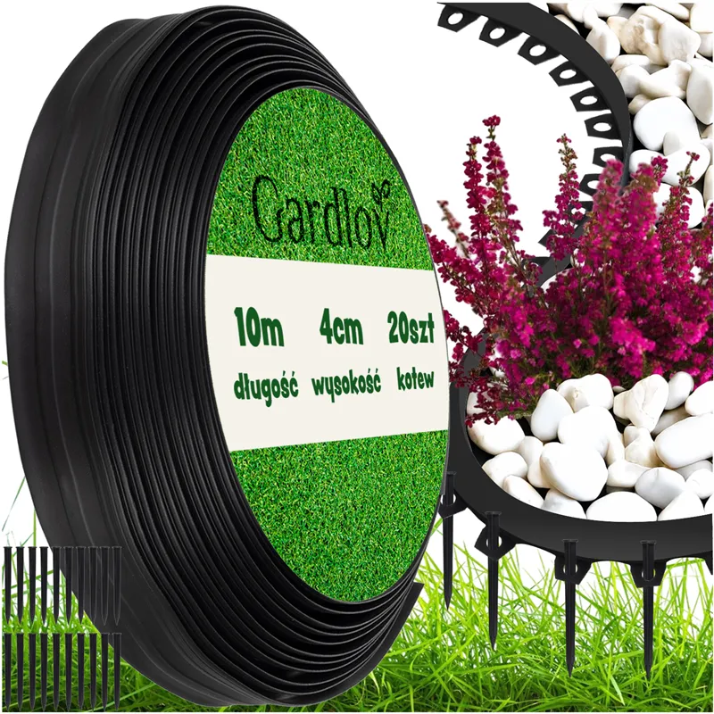 Puutarhan reunus 4 cm - 10 m Gardlov 24561