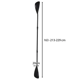 Trizand 4-osaline reguleeritav aer 229 cm 2in1