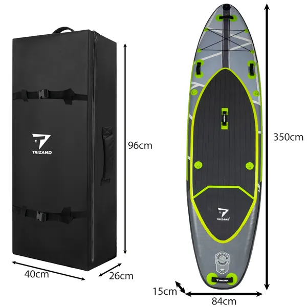 SUP dēlis 350 cm ar aksesuāriem Trizand 25259