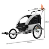 Kruzzel 25372 3in1 piekares velosipēda piekabe