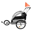 Kruzzel 25372 3in1 piekares velosipēda piekabe