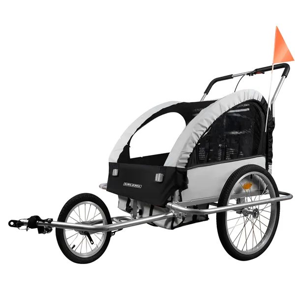 Kruzzel 25372 3in1 piekares velosipēda piekabe