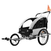Kruzzel 25372 3in1 piekares velosipēda piekabe