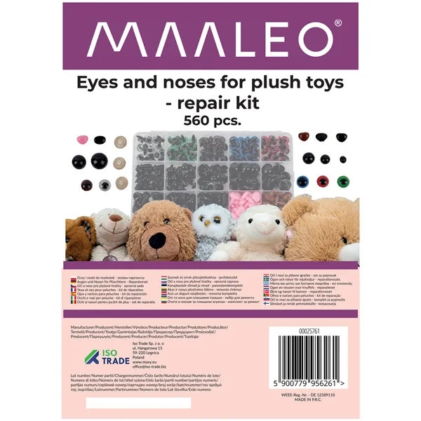 Maskoti silmad - paranduskomplekt Maaleo 25761