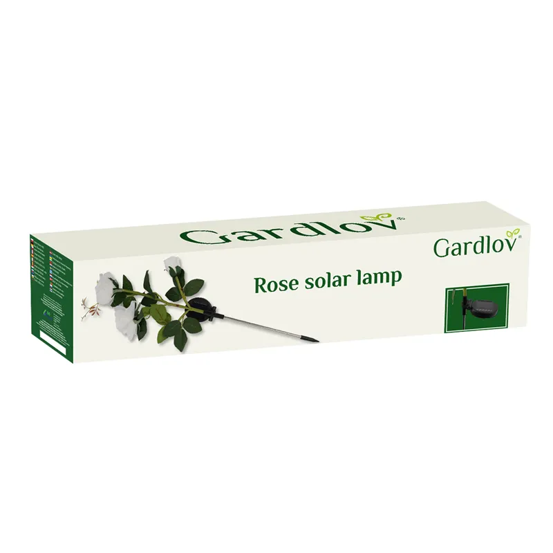 Aurinkokäyttöinen lamppurosetti Gardlov 25282