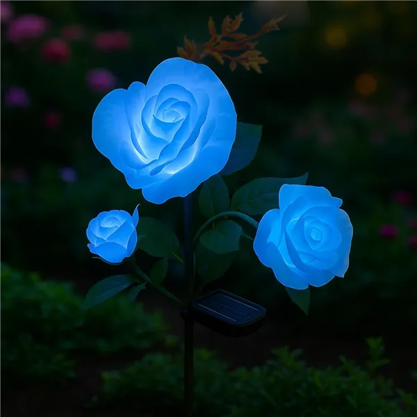 Aurinkokäyttöinen lamppurosetti Gardlov 25282