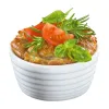 Küchenprofi Burgundy – Heat-resistant porcelain bowl, diameter 11×5.5 cm