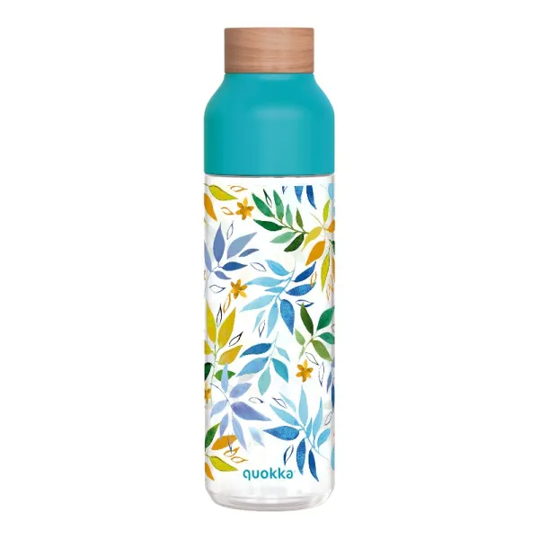Quokka Ice - ecozen Water Bottle 840 ml (Watercolor Leaves)