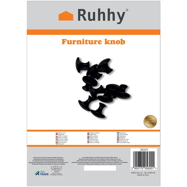 Ruhhy 25679 furniture knob