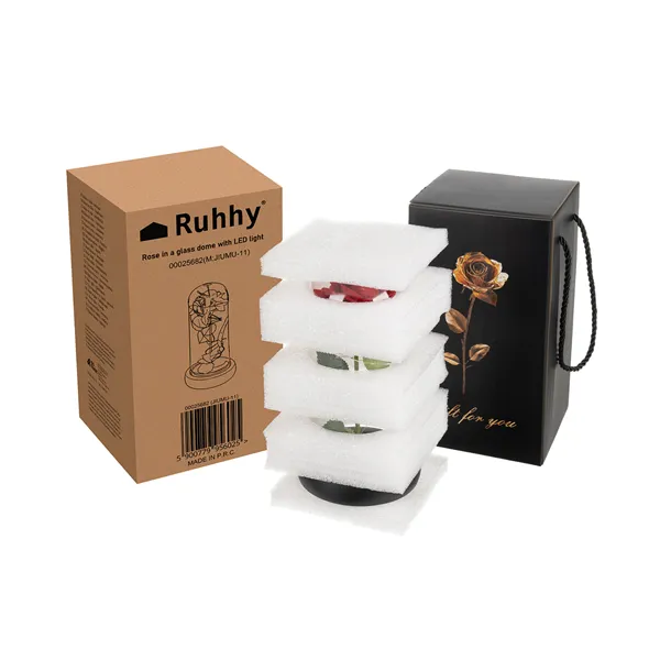 Rožė stiklinėje - spindinti Ruhhy 25682