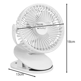 Cordless fan white Ruhhy 25566
