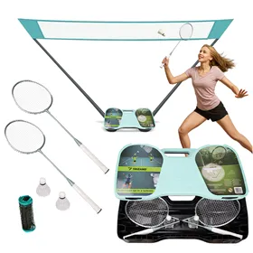 Trizand 25515 badminton set in case