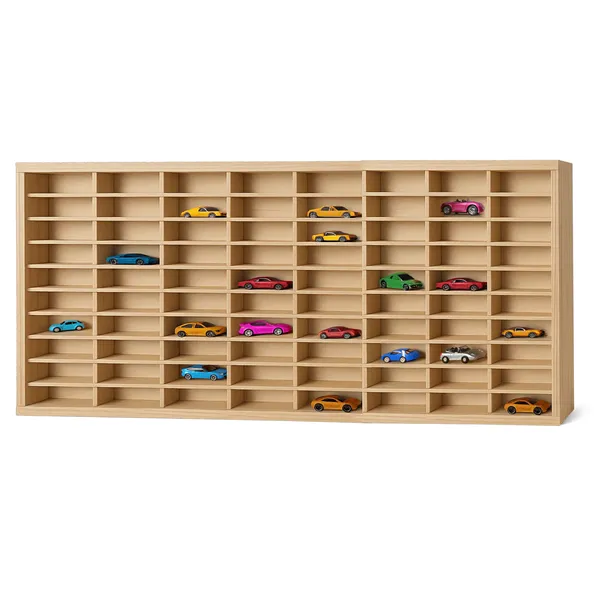 Wooden shelf for cars - Kruzzel 26582 truck