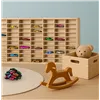 Wooden shelf for cars - Kruzzel 26582 truck