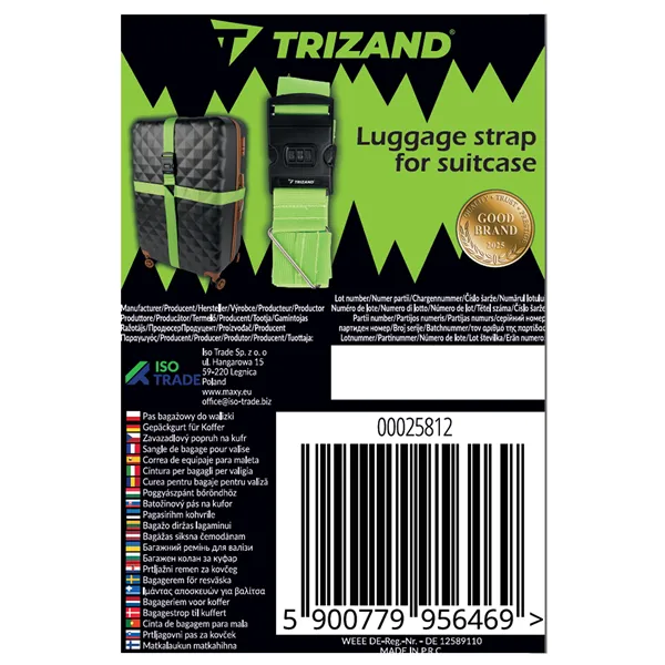 Pagasirihm Trizand 25812 kohvrile