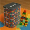 4-Tier Building Block Storage Box - Kruzzel 25758