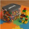 2-Tier Building Block Storage Box - Kruzzel 25756