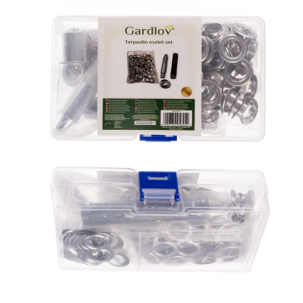 Комплект люверсов для брезента 10 мм, 100 шт. Gardlov 25811