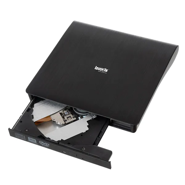 Ārējais diskdzinis + CD/DVD rakstītājs Izoxis 26083