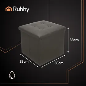 Taittuva rahi harmaa Ruhhy 25780