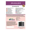 Heegelnõelte komplekt 58 tk. Maaleo 25692