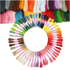 Siuvinėjimo rinkinys „Floss“ 50 spalvų 25680