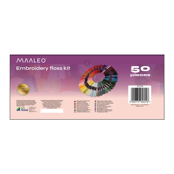 Floss - tikkimiskomplekt 50 värvi 25680