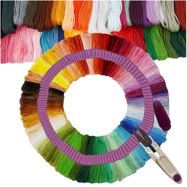 Tikkimiskomplekt Floss 150 värvi 25662