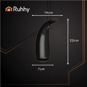 Ruhhy 26076 Touchless Soap Dispenser Black