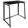 Black folding wooden desk Ruhhy 26117