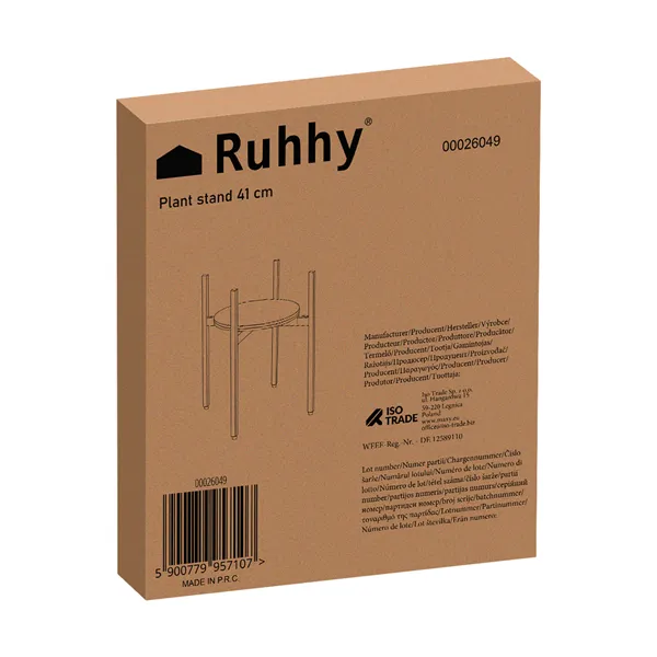 Stāvošs puķu statīvs 41 cm Ruhhy 26049