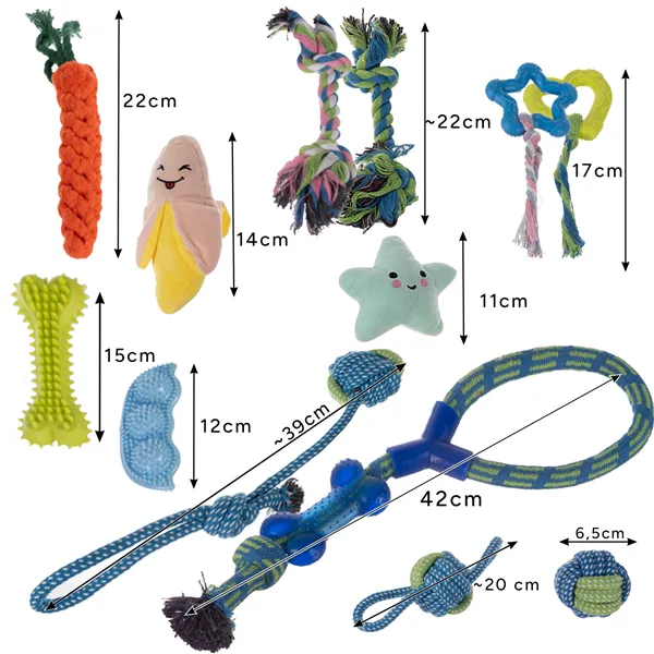 Koera närimismänguasi, tirimiskomplekt 25384