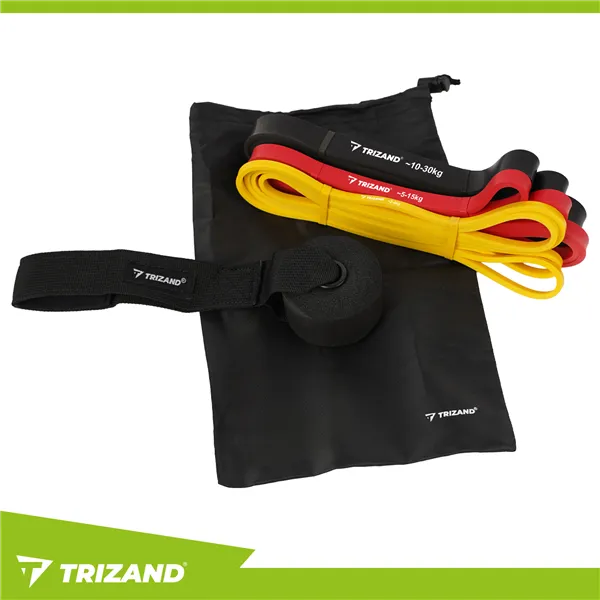 Set of exercise bands - 3 pcs. Trizand 25879