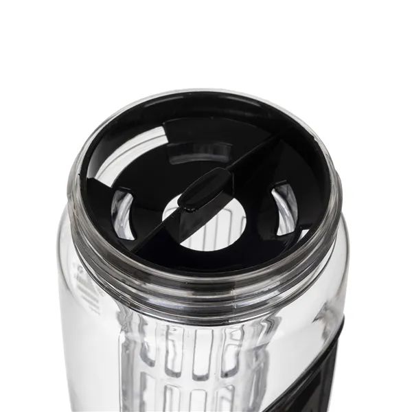 Water bottle with container 1L Trizand 25815