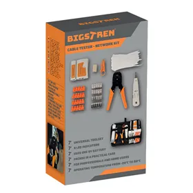 Kaabli tester - Bigstreeni 25834 võrgukomplekt