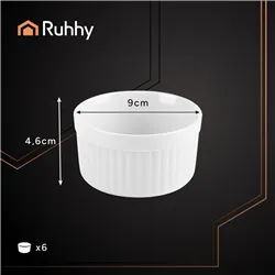 Ramekin - ovenproof dish 6 pcs. Ruhhy 25705