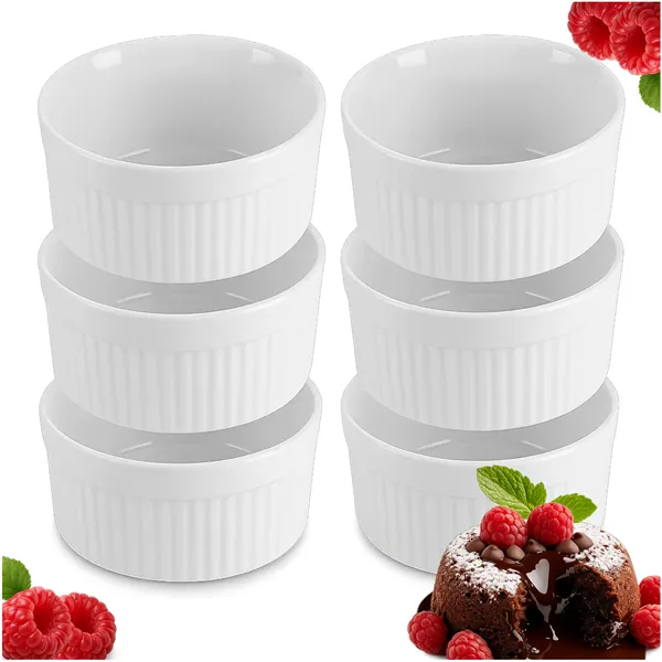Ramekin - ovenproof dish 6 pcs. Ruhhy 25705