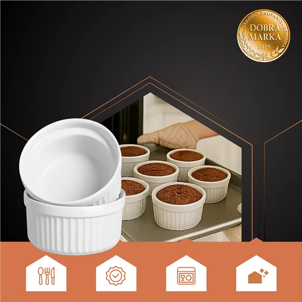 Ramekin - ovenproof dish 6 pcs. Ruhhy 25705