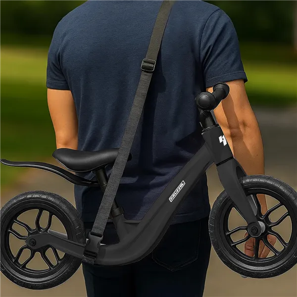 Balansa velosipēds melns Kruzzel 25767