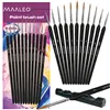 Pintslid 11 tk alusega Maaleo 26118