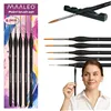 Maalipensselit 5 kpl jalustalla Maaleo 26119