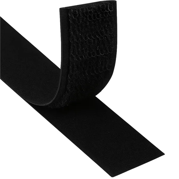 Itseliimautuva tarranauha musta 5m x 2,5cm Ruhhy 24237