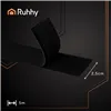 Самоклеящаяся липучка черная 5м x 2,5см Ruhhy 24237