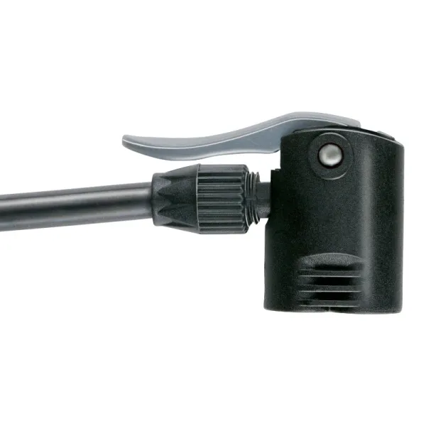 Dunlop - Floor pump for bikes, balls, mattresses with pressure gauge (Blue)