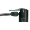 Dunlop - Floor pump for bikes, balls, mattresses with pressure gauge (Blue)
