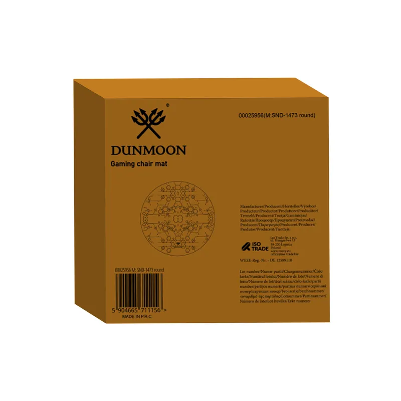 Pelimatto tuolin alle pyöreä Dunmoon 25956