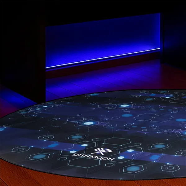 Gaming mat under the chair round Dunmoon 25956