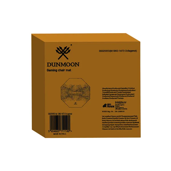 Mängumatt tooli alla, 8-nurkne, Dunmoon 25955