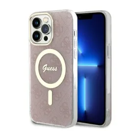 Guess 4G MagSafe - Case for iPhone 14 Pro Max (Pink)
