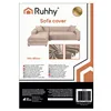 Ruhhy 26031 beige sohvanpäällinen 145-185cm